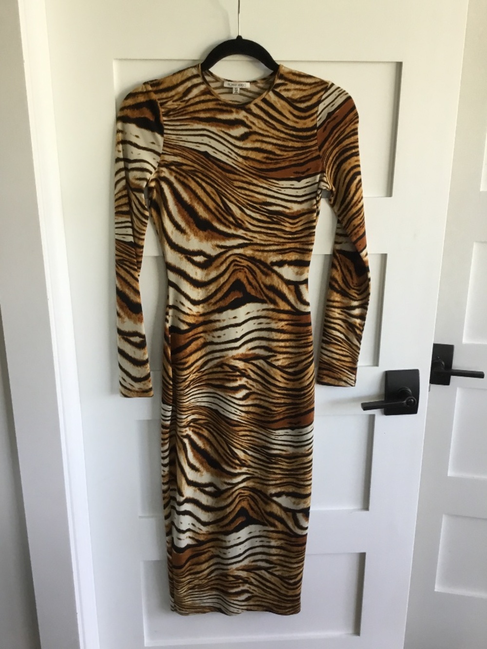 RONNY KOBO -animal print dress